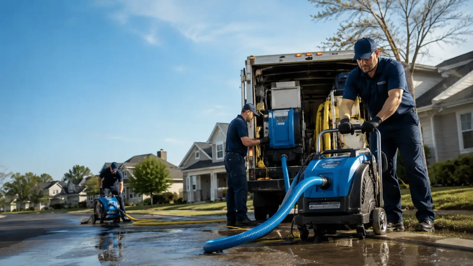 Flood Damage Cleanup in Horton, MI